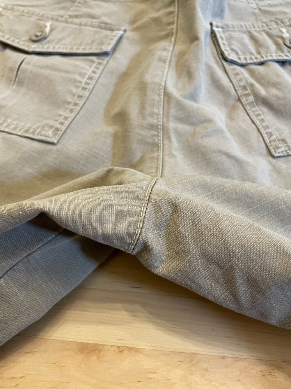 Royal Robbins Travel Adventure Pants Cotton sz10 Gorpcore Granola Cargos Outdoor - Picture 14 of 15